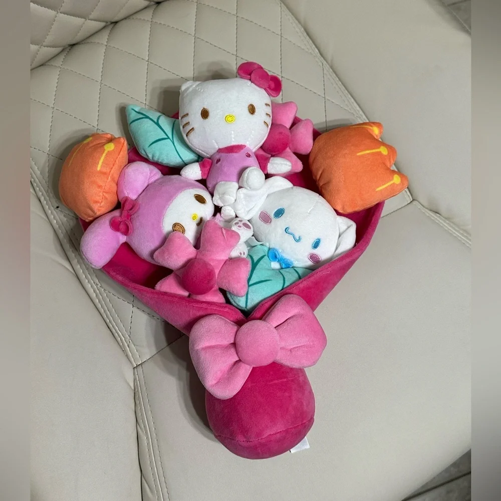 Hello Kitty and Friends 12-Inch Plush Celebration Bouquet